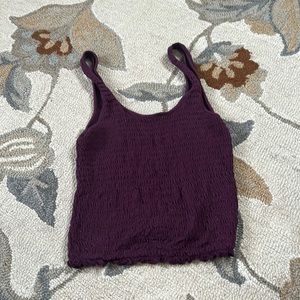 Maroon tank top
